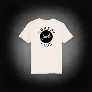White t-shirt Logo on the back - Jamel Comedy Club