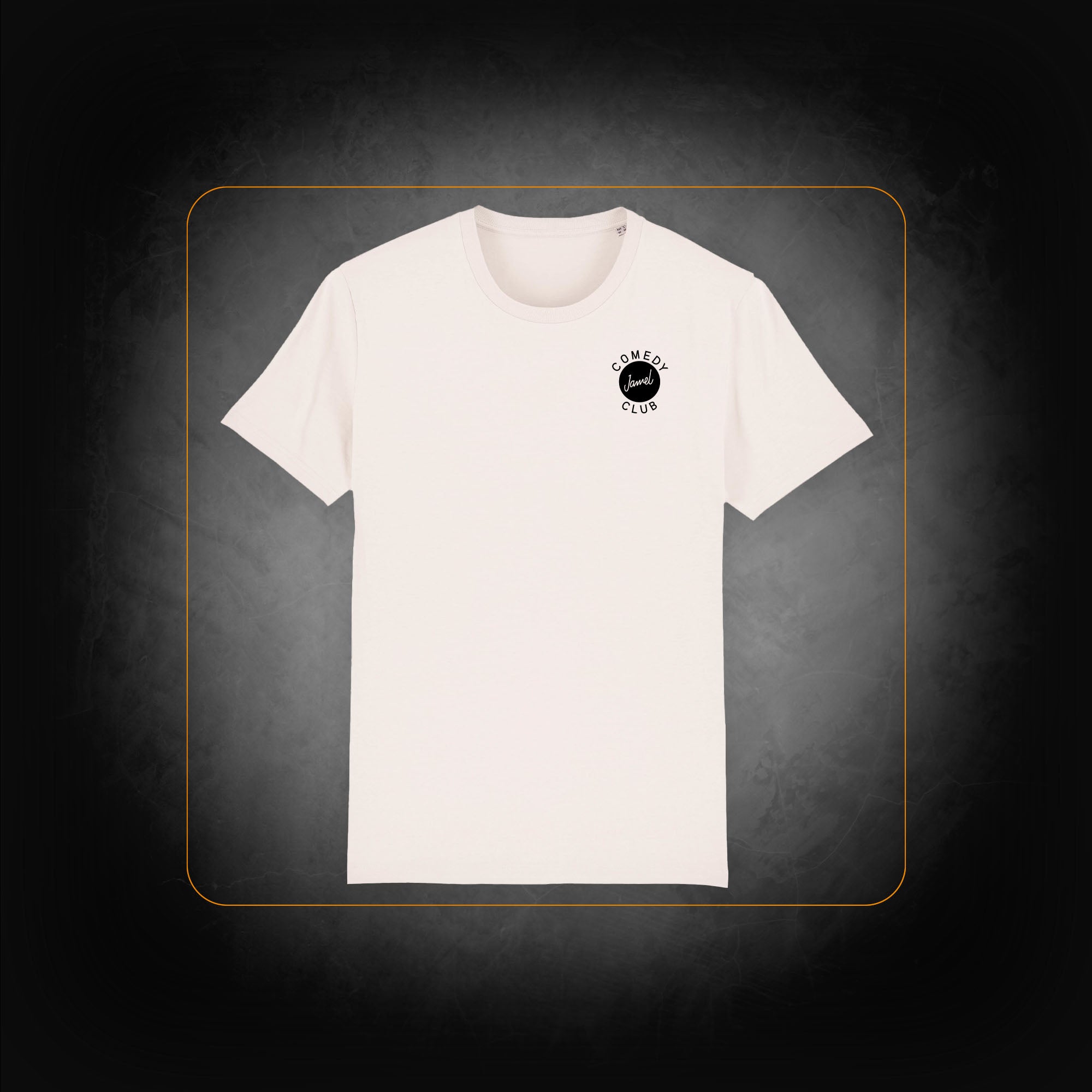 T-shirt blanc Logo coeur - Jamel Comedy Club
