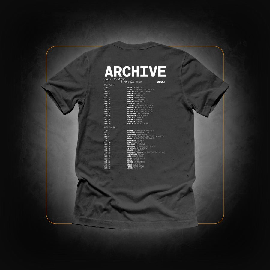 T-shirt noir Archive