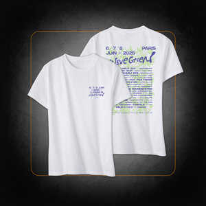 T-Shirt Blanc Plantes Line Up 2025 - We Love Green