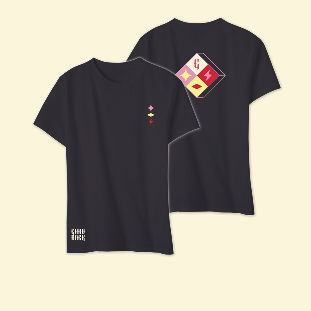 T-Shirt Logo Noir - Garorock