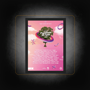 Personalized poster Festival 2022 - Papillons de Nuit 