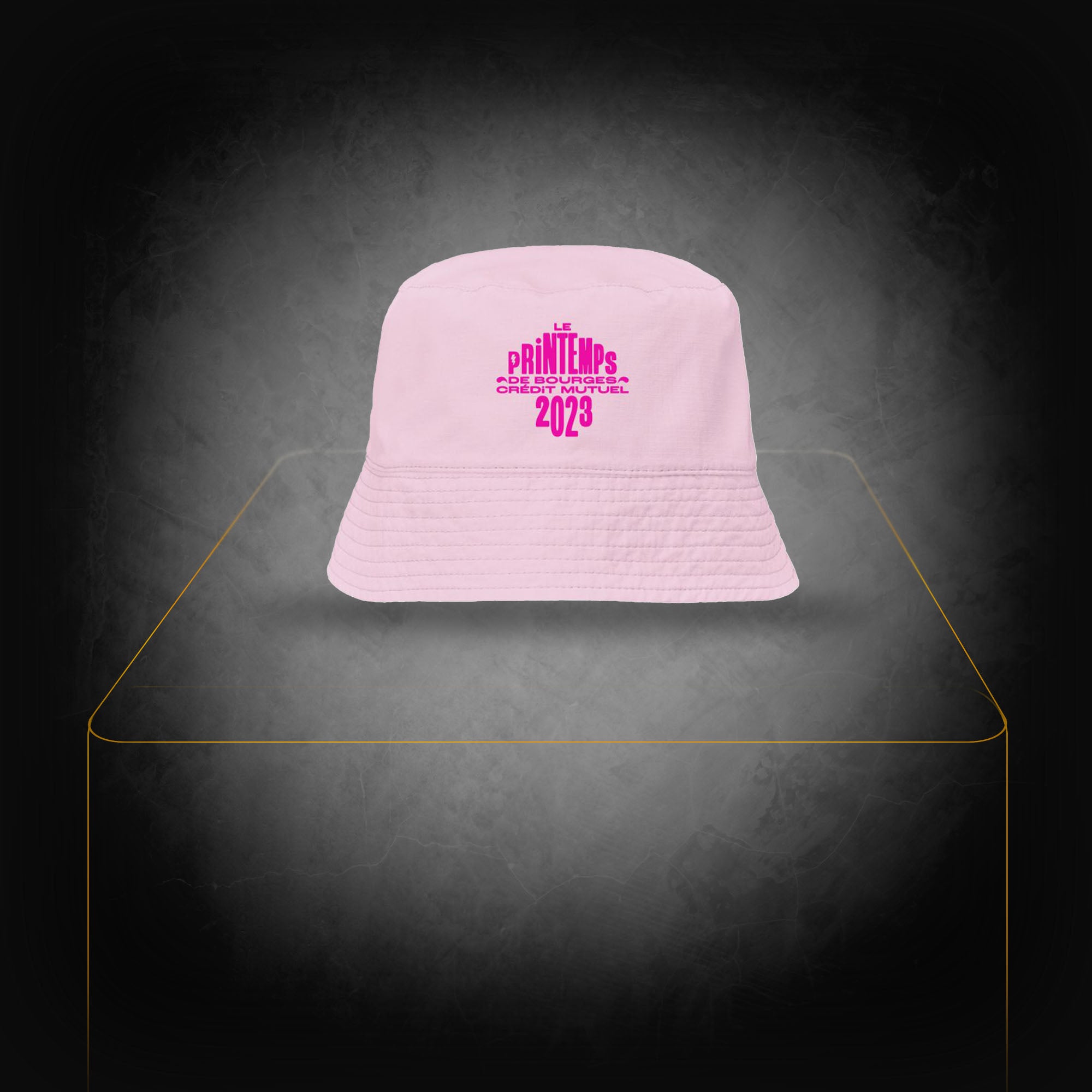 Pink bucket hat - Le Printemps de Bourges Crédit Mutuel