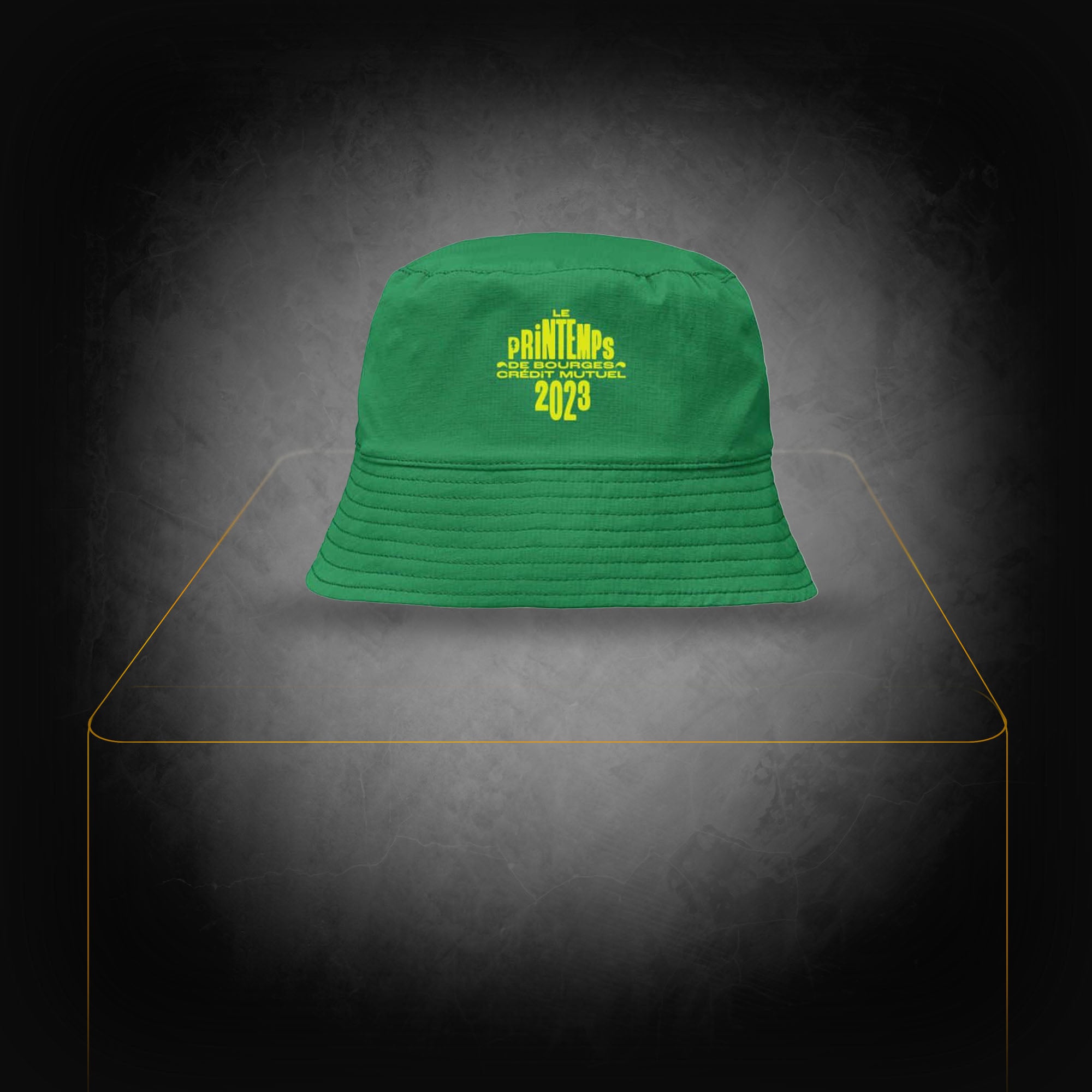 Green bucket hat - Le Printemps de Bourges Crédit Mutuel