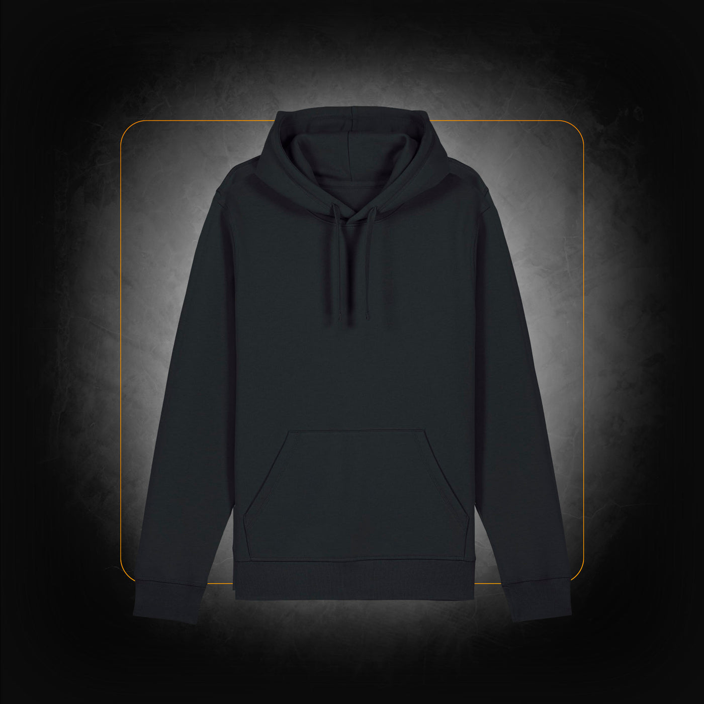 Hoodie noir Logo dos - Jamel Comedy Club