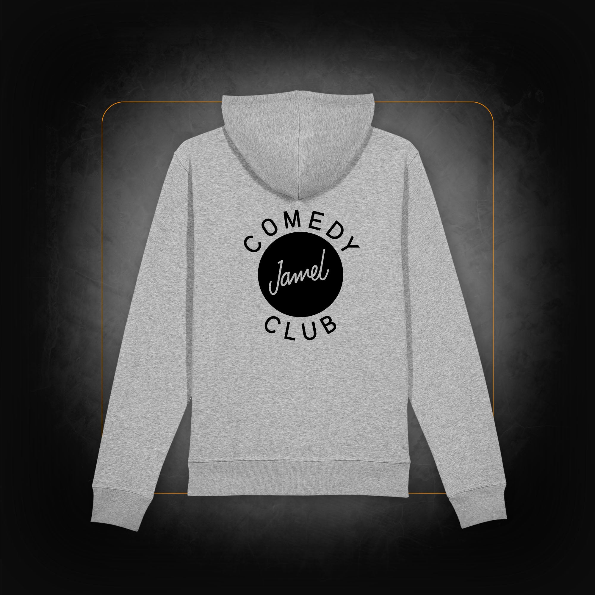 Grey hoodie Logo back - Jamel Comedy Club