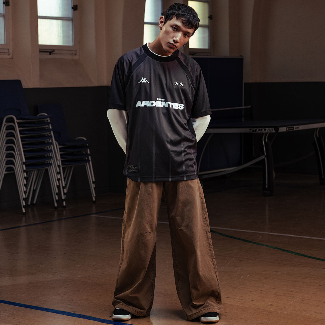 Maillot Authentic Kai  Kappa x Les Ardentes Noir