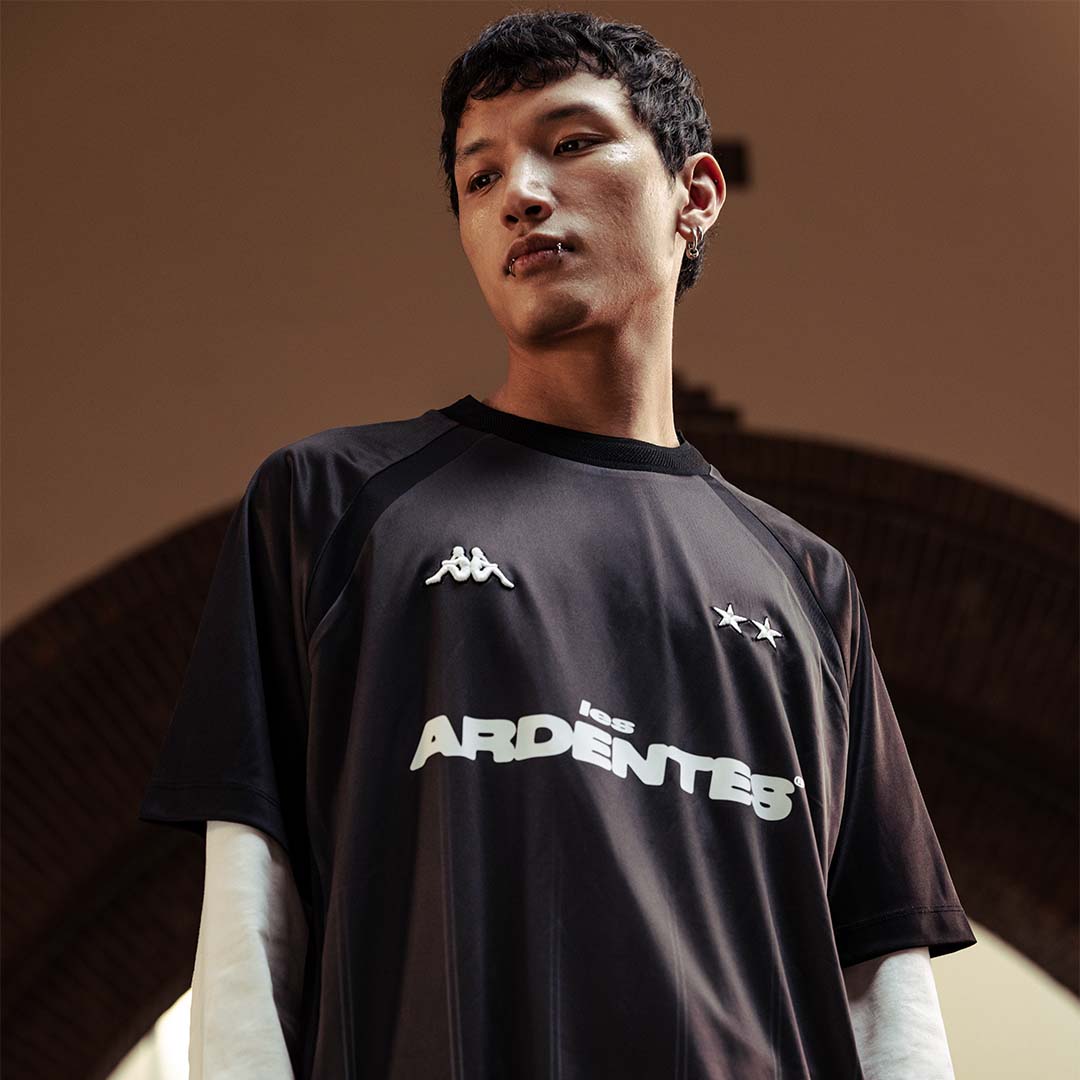 Maillot Authentic Kai  Kappa x Les Ardentes Noir
