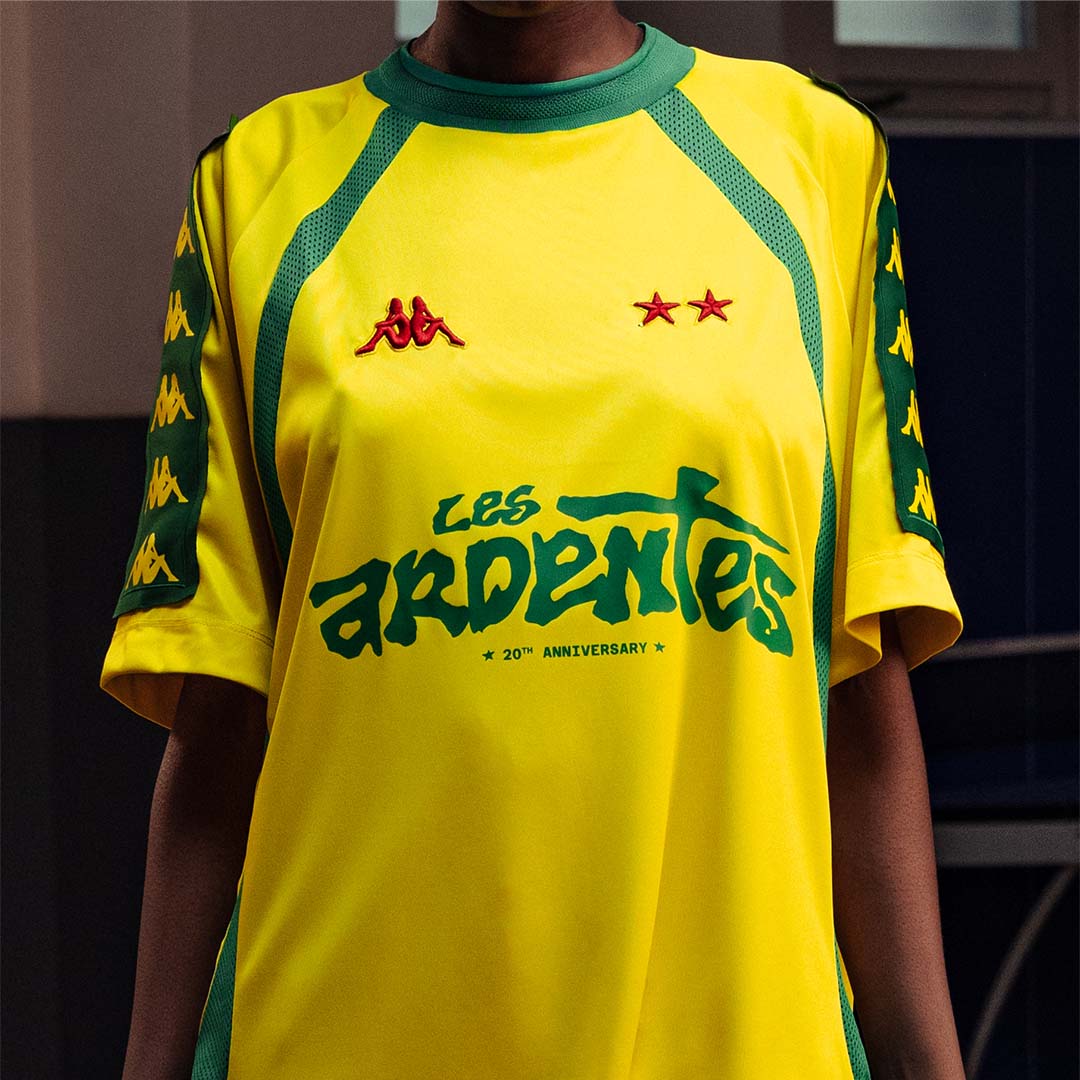 Maillot Authentic 20th Anniversary  Kappa x Les Ardentes Jaune