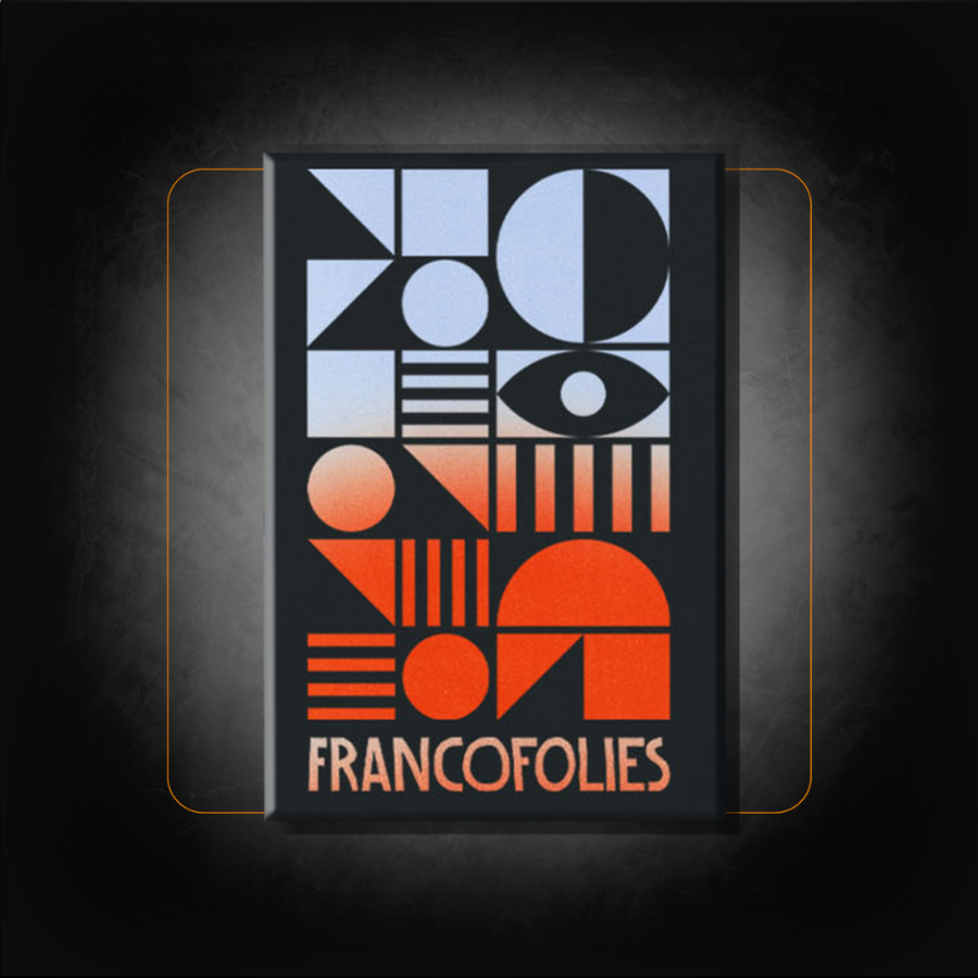 Magnet Lifestyle 2026 Noir - Francofolies