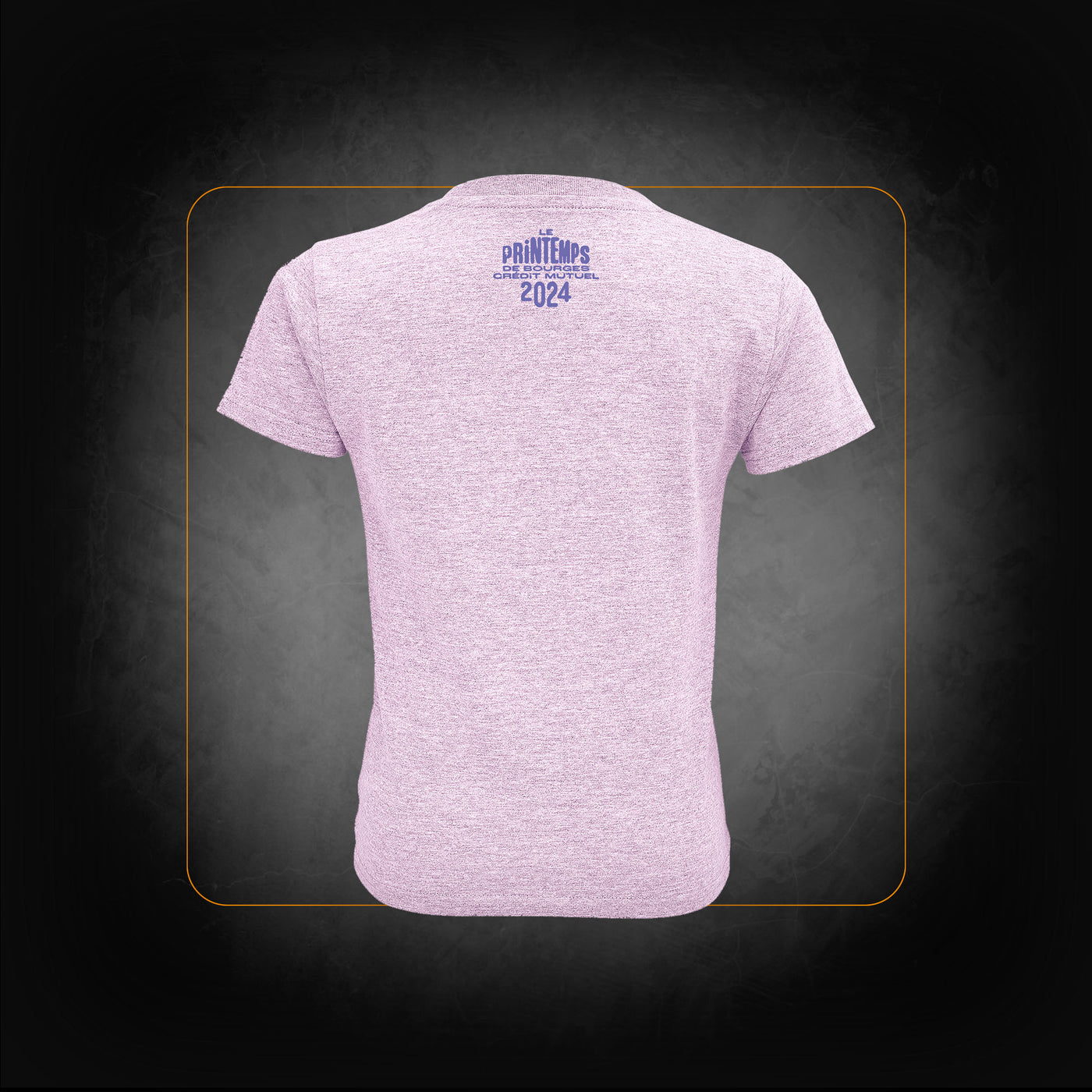 Pink Children's T-shirt Rabbit - Le Printemps de Bourges Crédit Mutuel