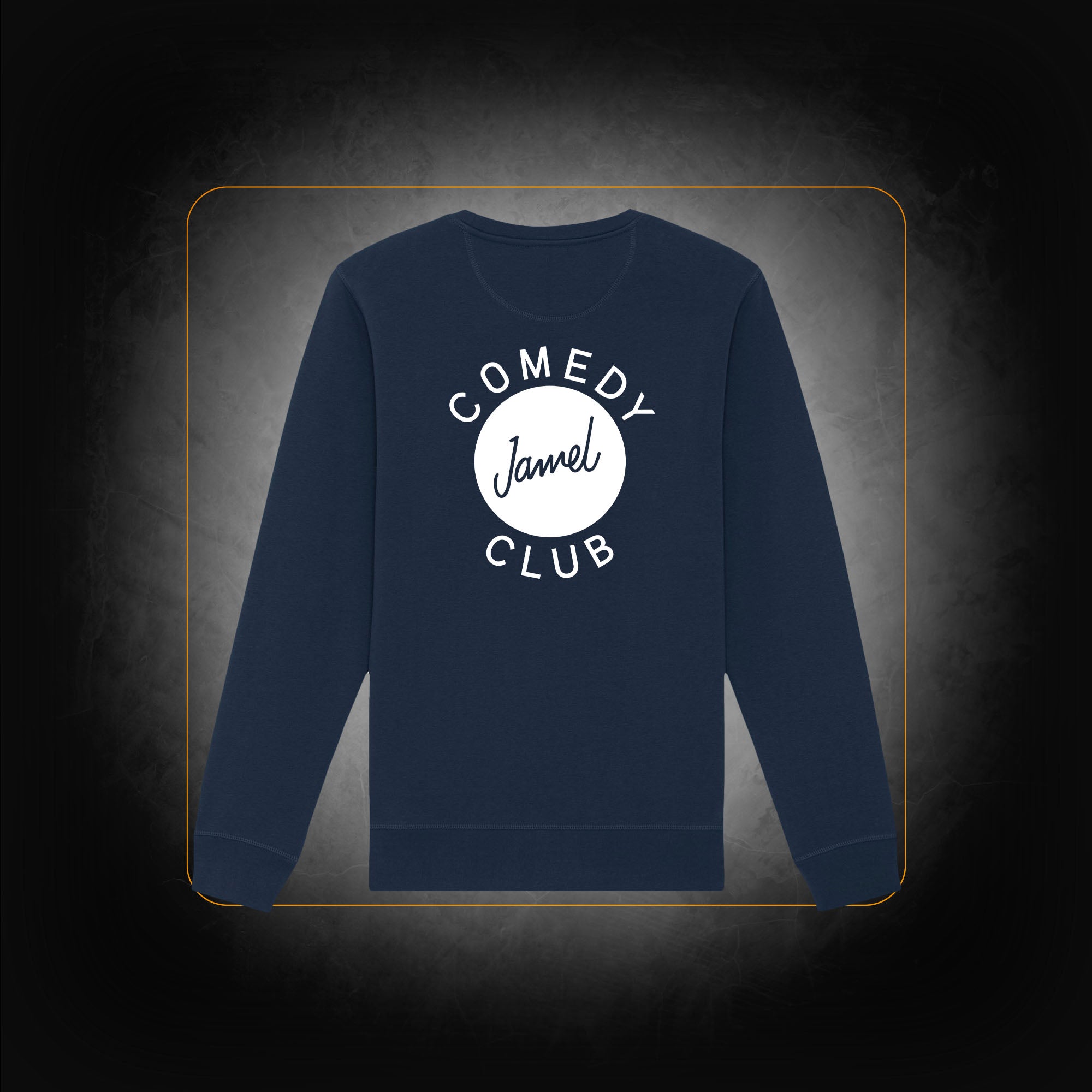 Navy Logo back sweatshirt - Jamel Comedy Club