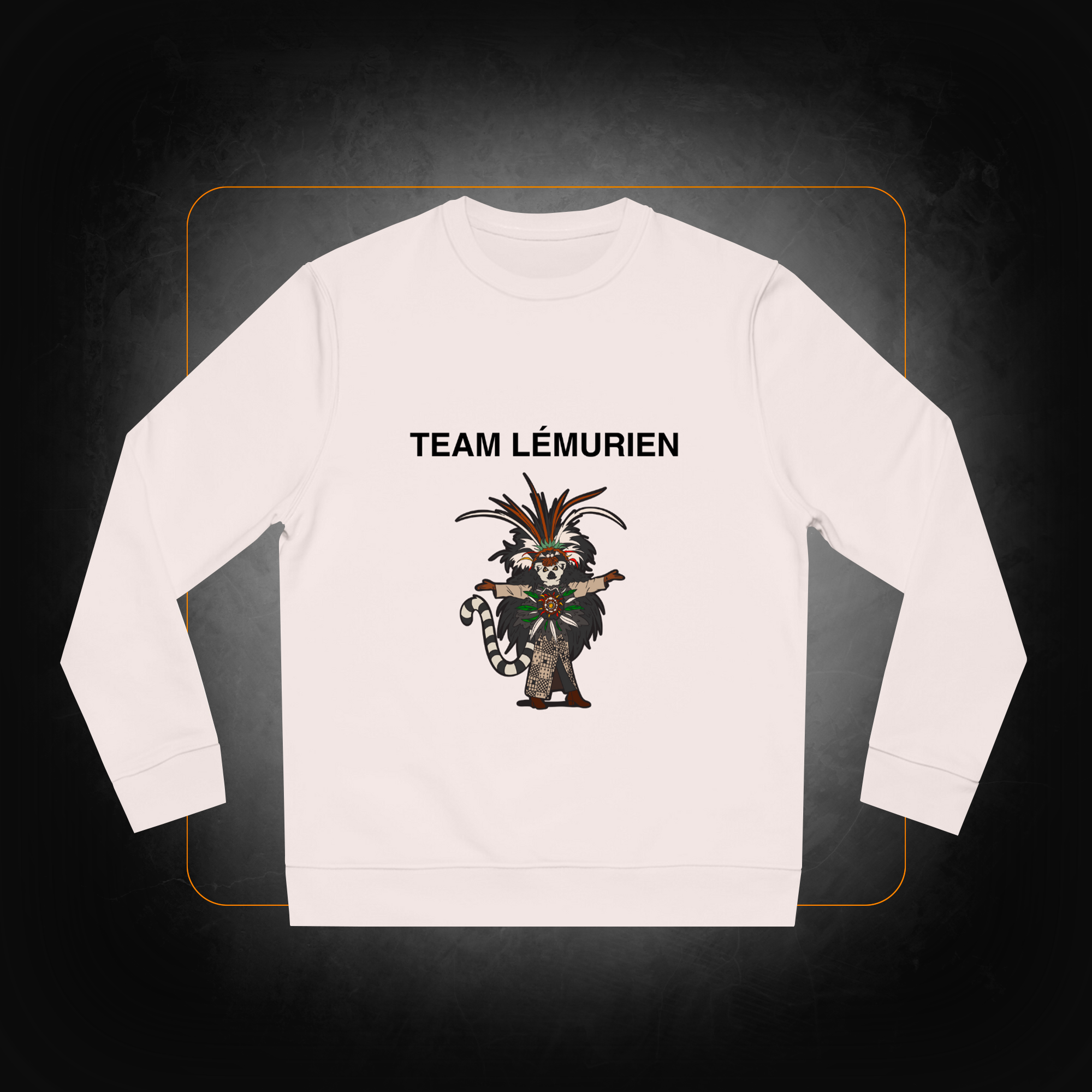 Sweatshirt Team Lémurien - Mask Singer
