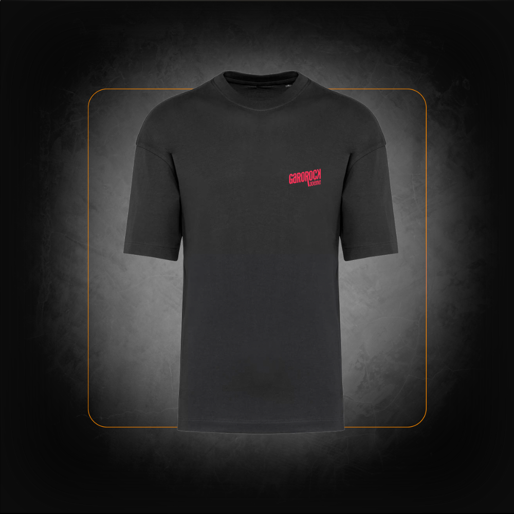 T-Shirt Line Up 2026 Noir - Garorock