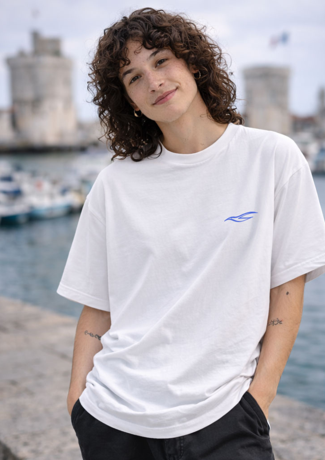 T-Shirt Line Up 2026 Blanc - Francofolies