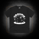 T-Shirt Noir Logo Groupie - VIIBE
