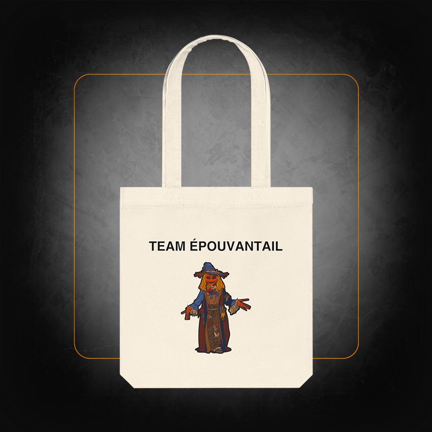 Team Scarecrow ecru tote bag - Mask Singer