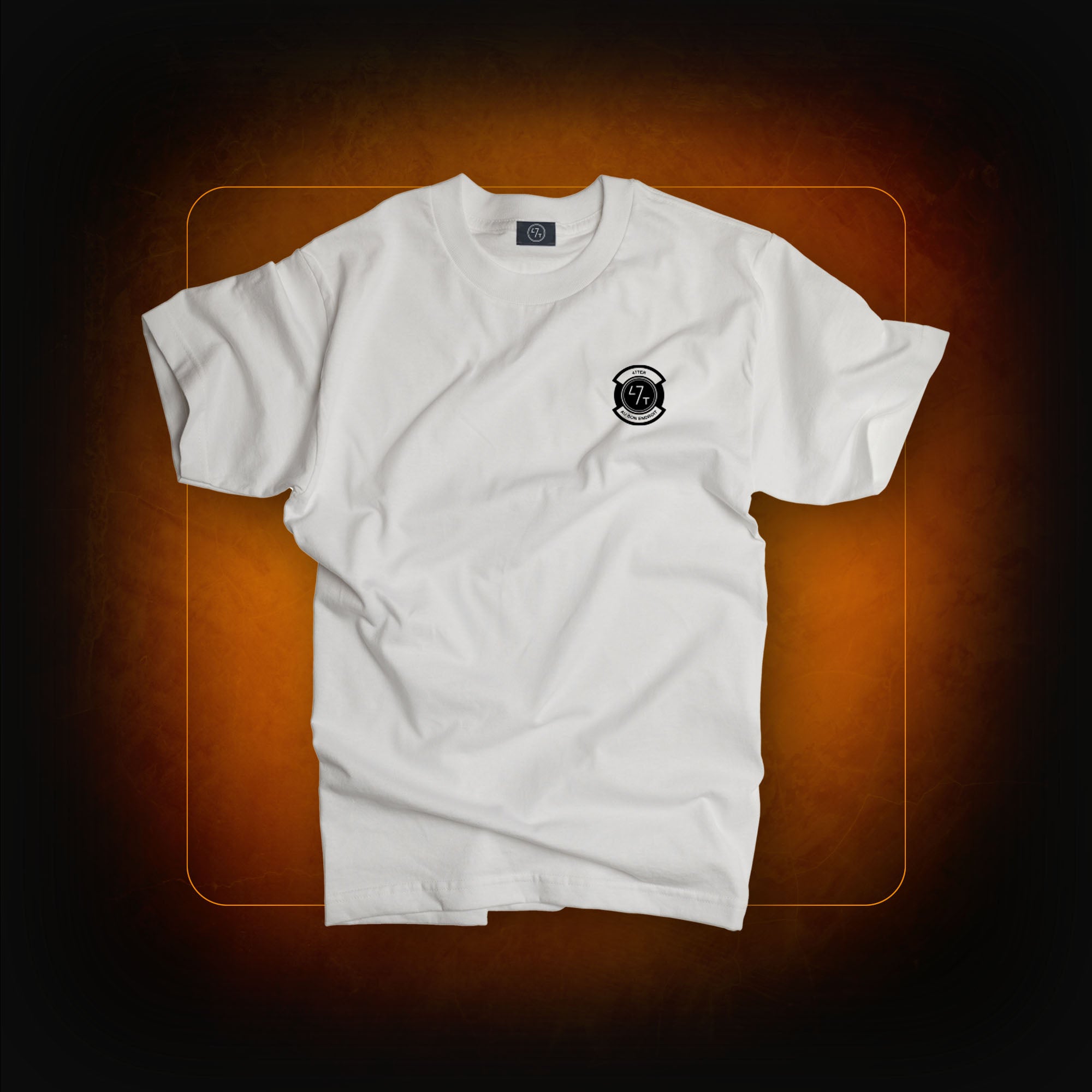 T-shirt "Au bon endroit" Blanc - 47ter